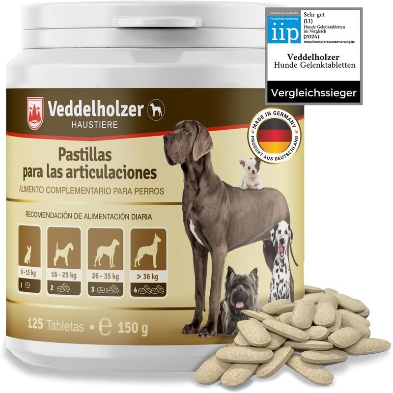 Veddelholzer Condroprotector para Perros (125 cáps.)