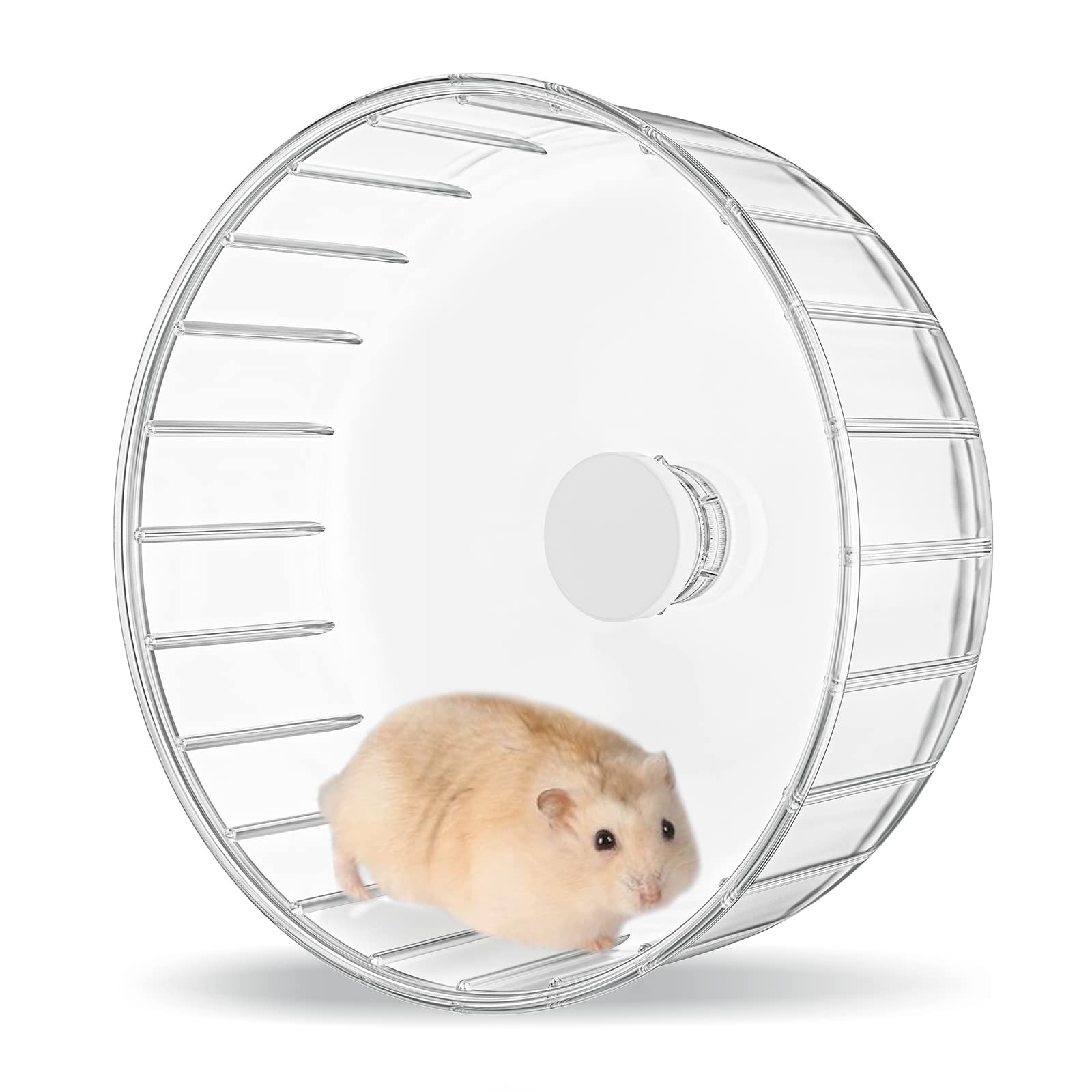1. BUCATSTATE Rueda para Hamster Silenciosa 18cm