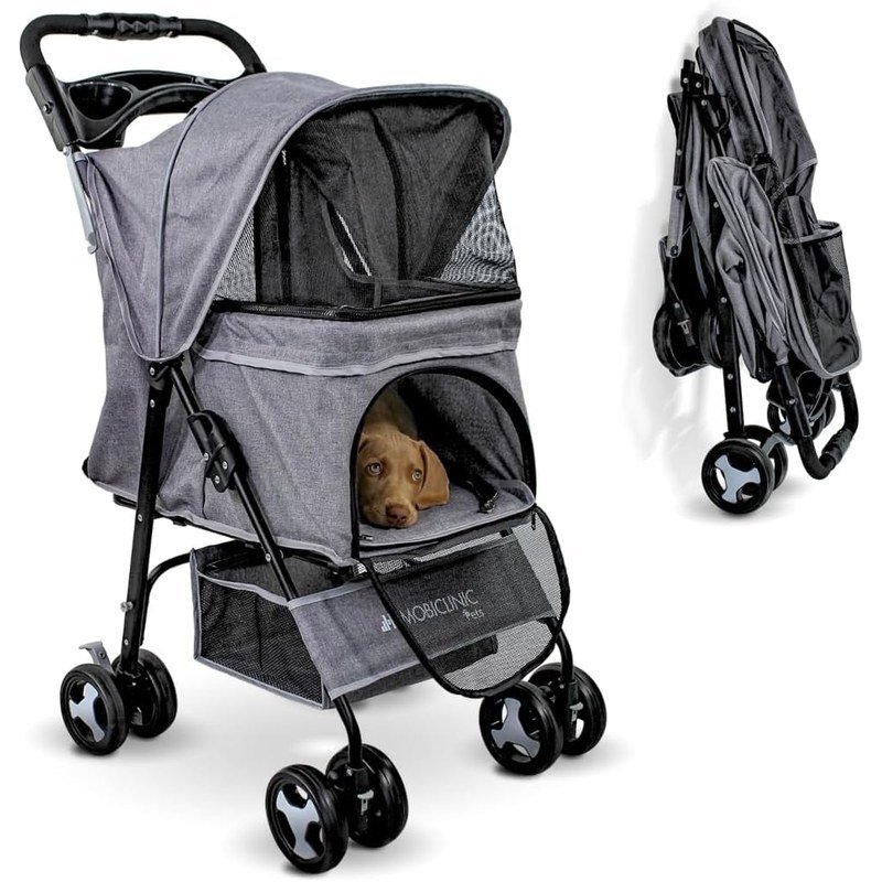 Mobiclinic Zuma Carrito Plegable para Perros