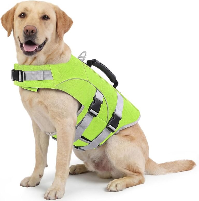 ASENKU Chaleco Salvavidas para Perros