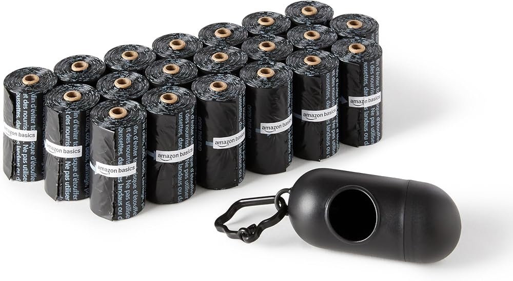 Amazon Basics Bolsas con Dispensador y Clip