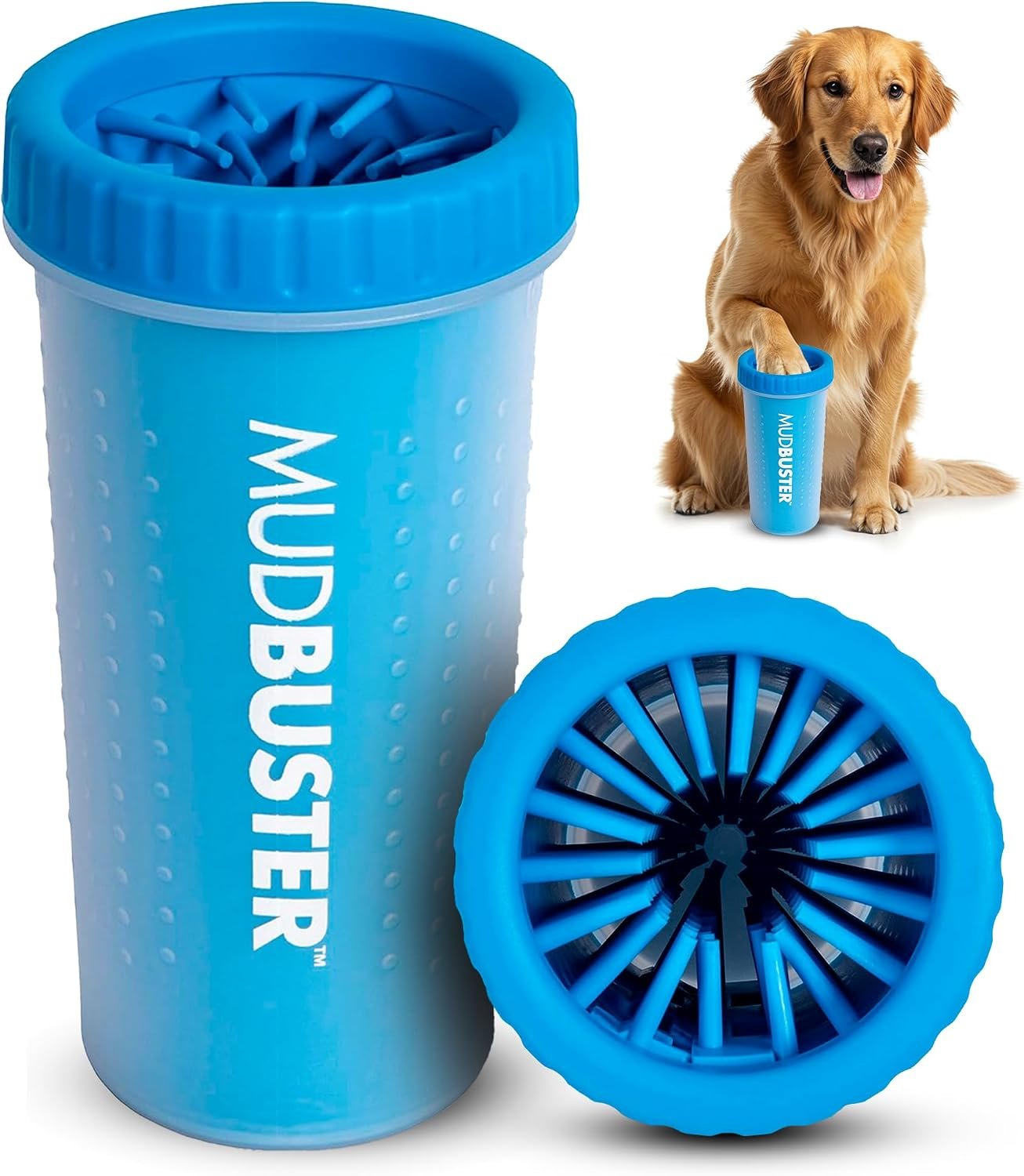 2. Dexas MudBuster grande (azul aqua)