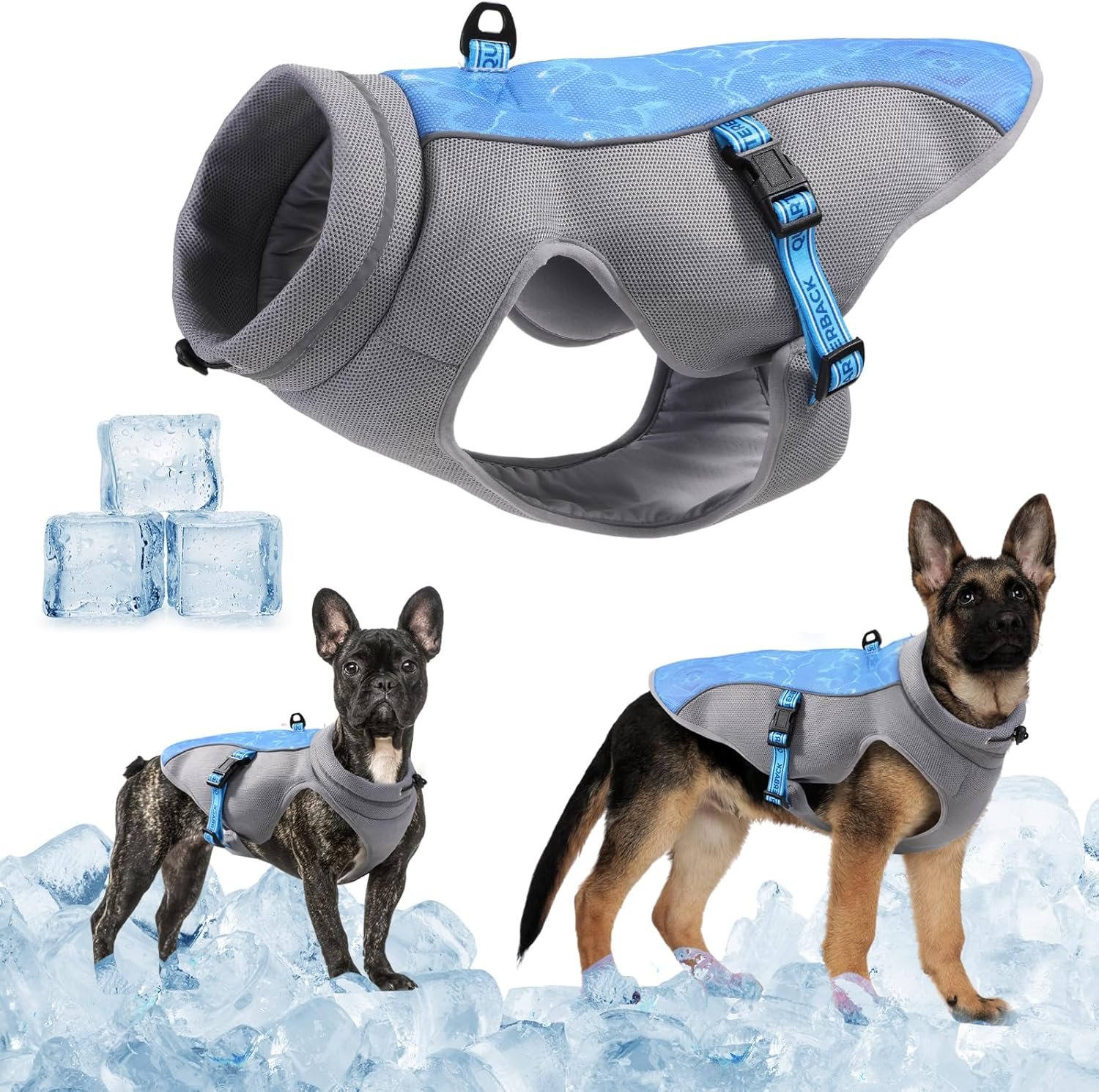 Chaleco refrigerante con proteccion UV