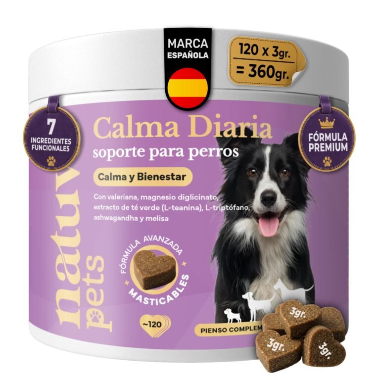 Mejores suplementos calmantes naturales para perros con ansiedad