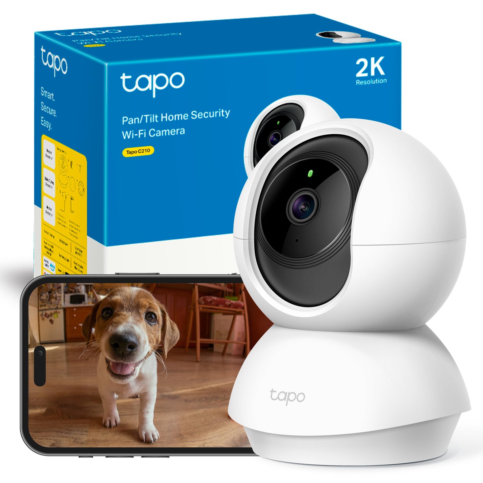Tapo C210 Cámara IP WiFi 360°