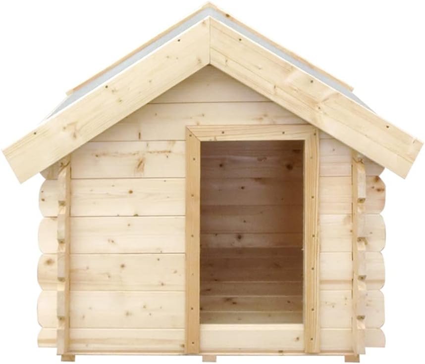 Caseta de Madera para Perros Exterior 76x99xH80 cm