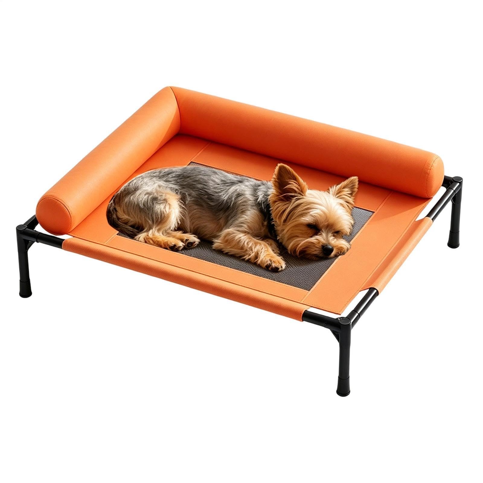Cama Elevada con Malla Transpirable y Refrescante