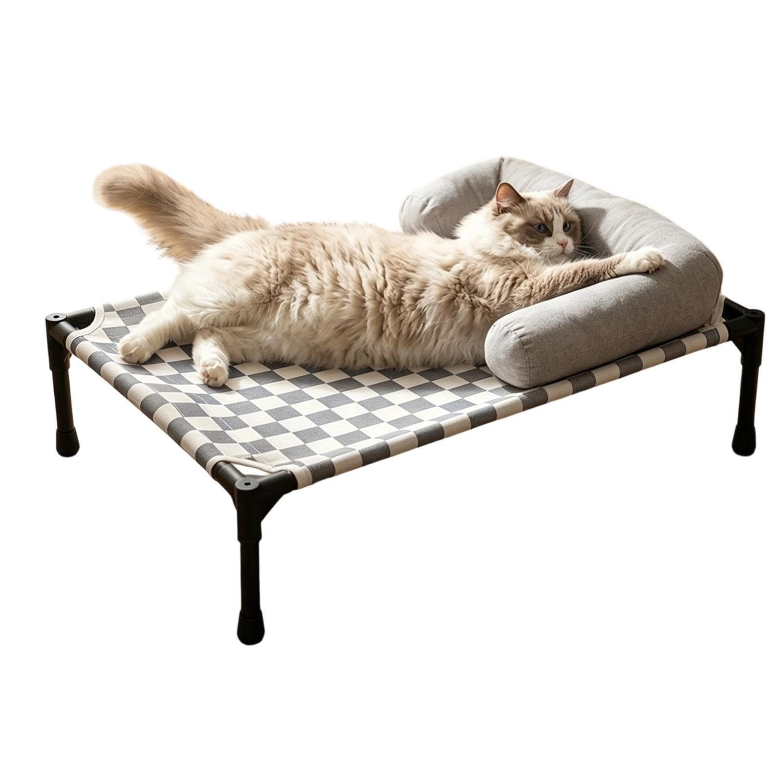 Cama Elevada Desmontable con Almohada