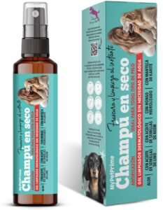 Mejores champús secos (en seco) para perros y gatos