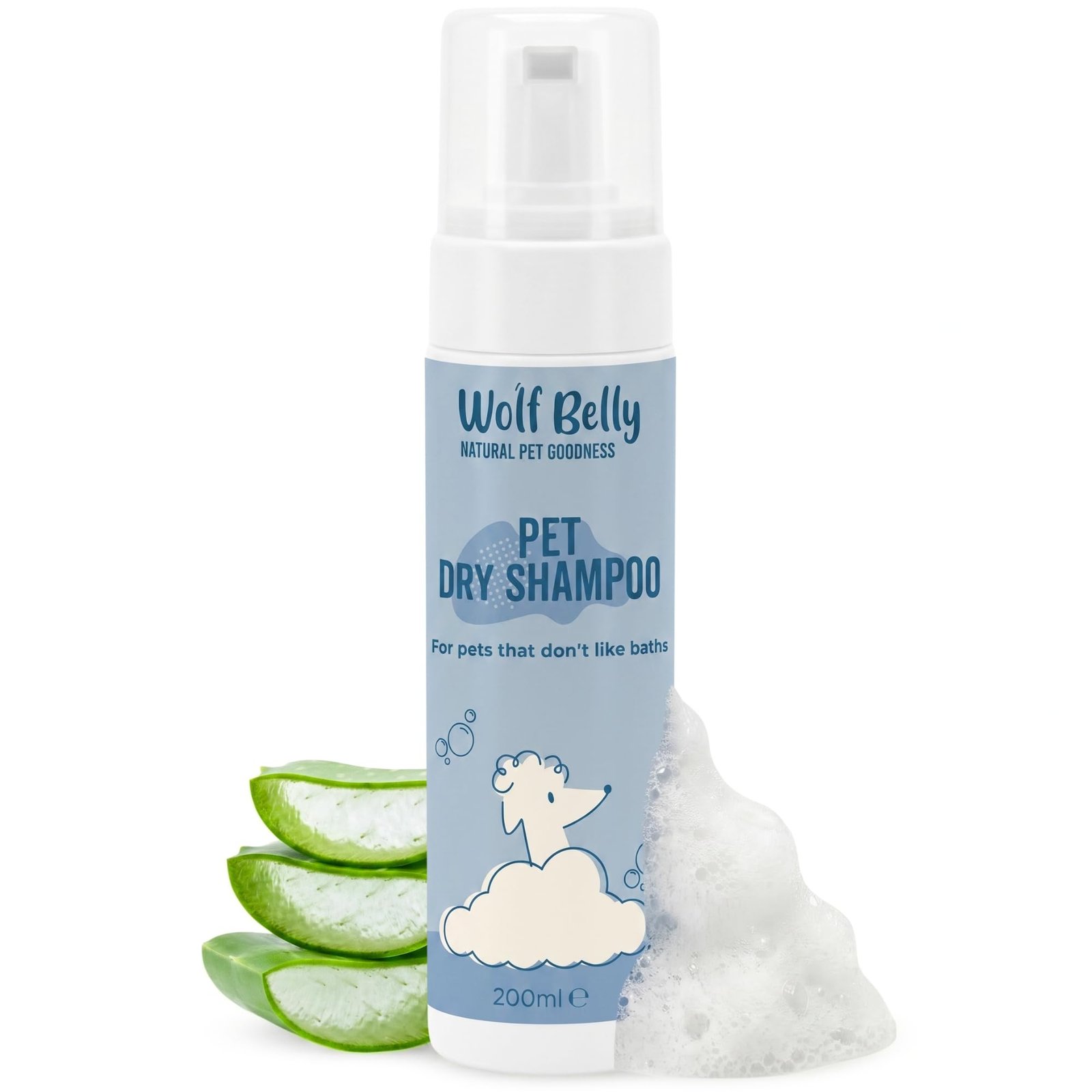 Wolf Belly Champú en Seco en Espuma