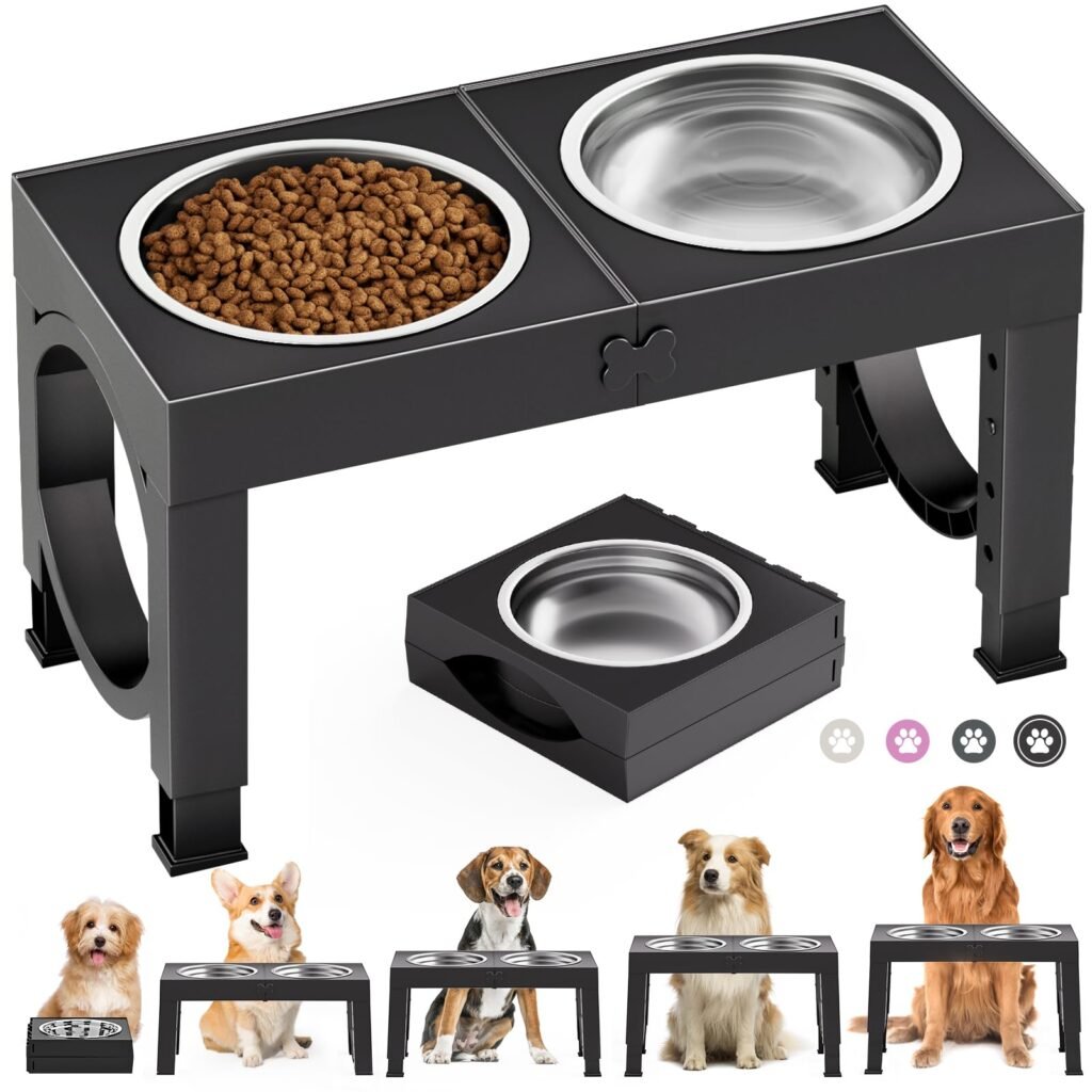 Mejores comederos elevados ajustables para perros