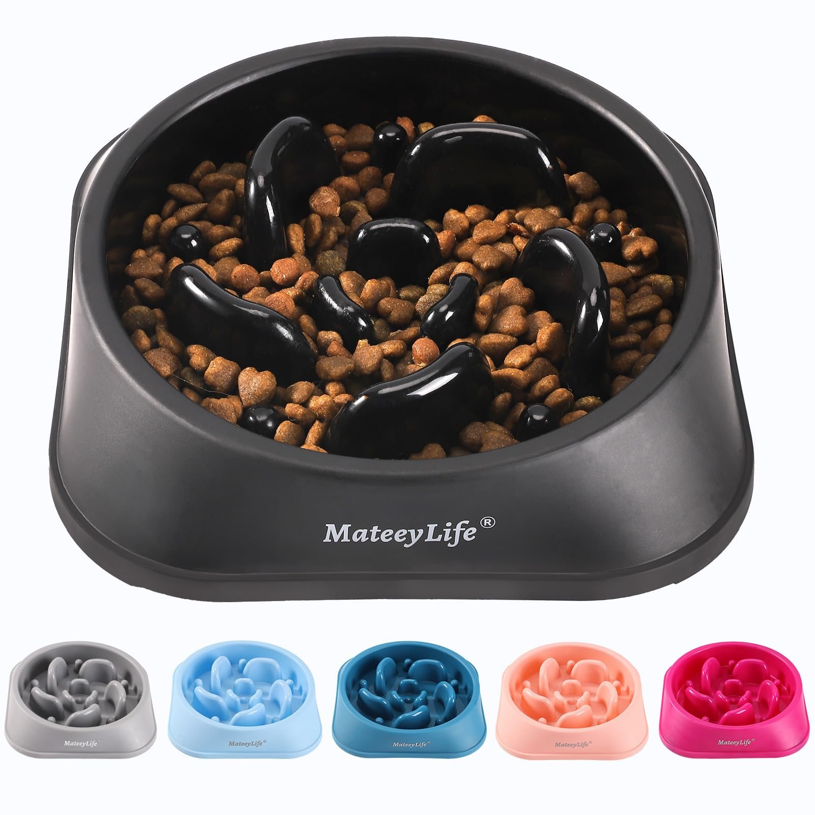 Mateeylife Comedero Antivoracidad