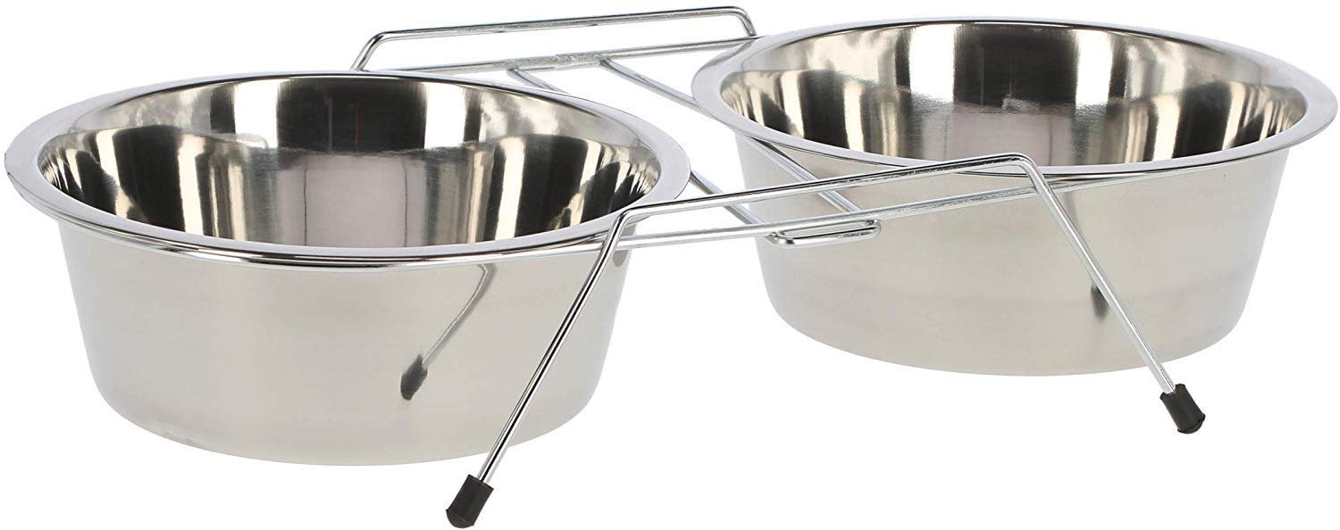 Kerbl Soporte para Comederos Dobles