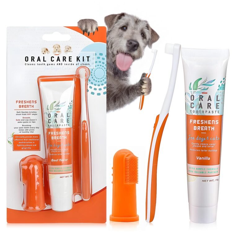 Mejores cepillos de dientes y pasta dental para perros