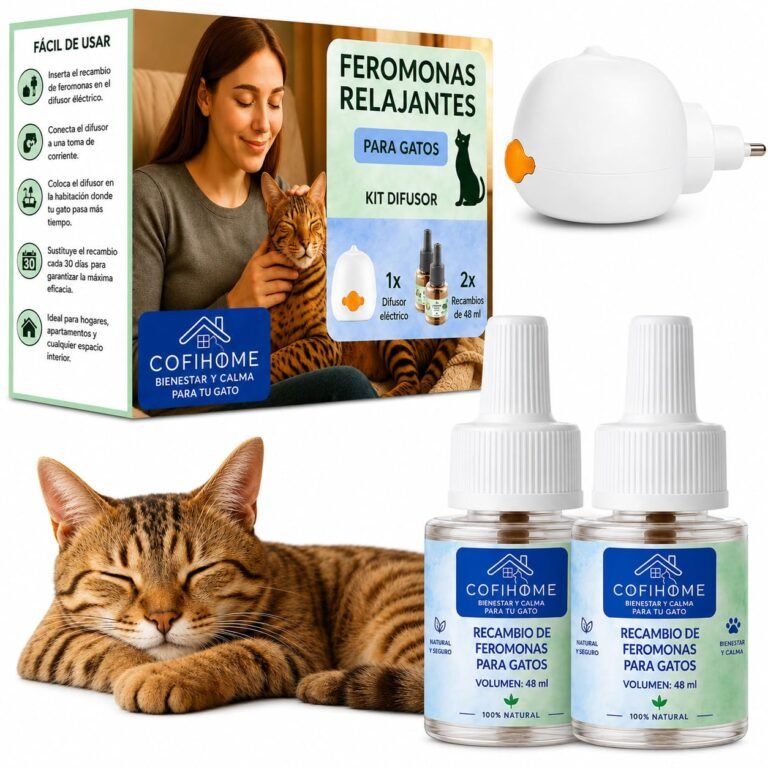 Mejores difusores de feromonas para gatos