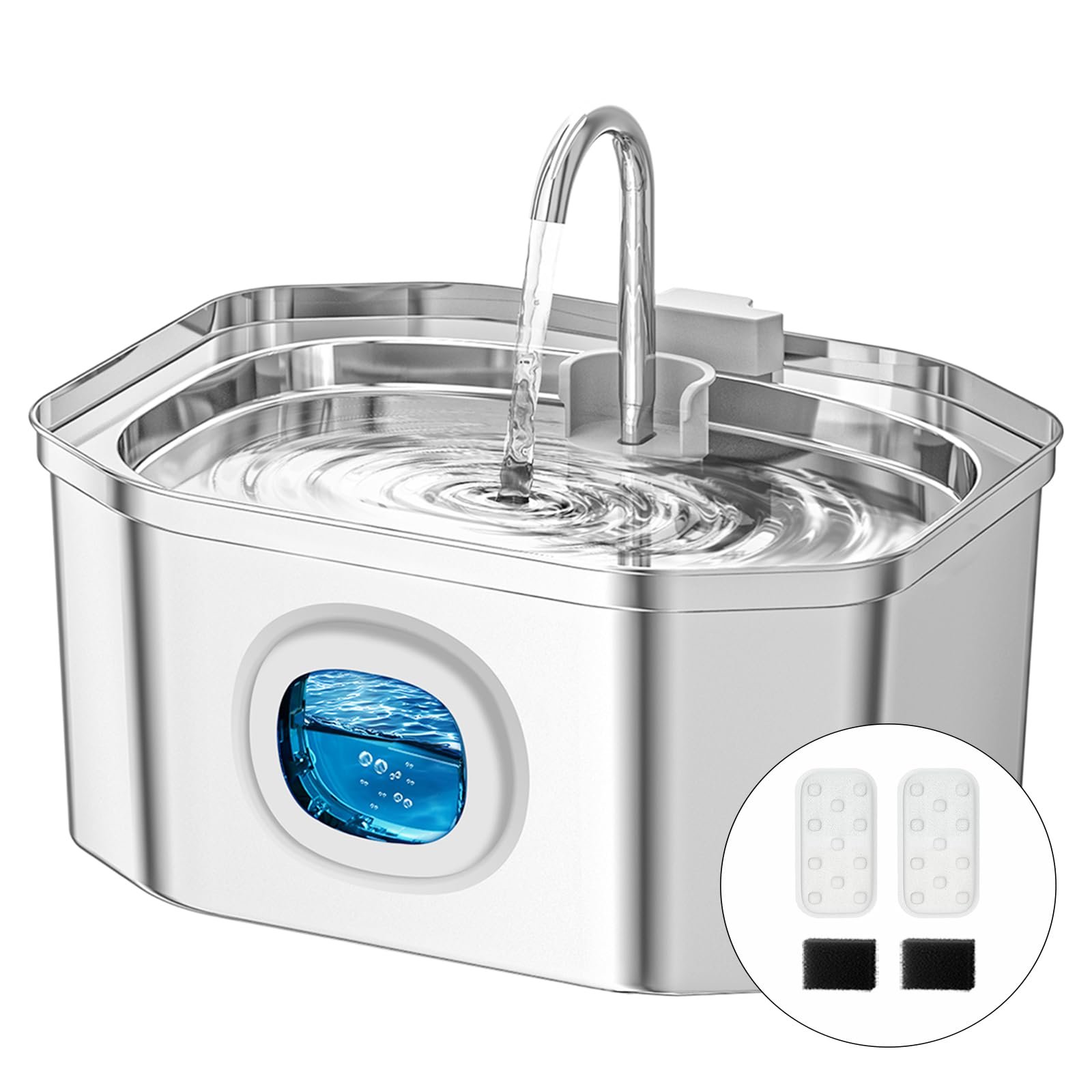 Apauk Fuente 3.2L con luz LED