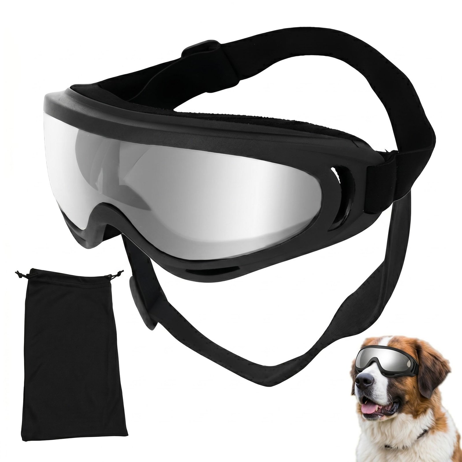 Gafas de Sol para Perros Grandes con Protección UV