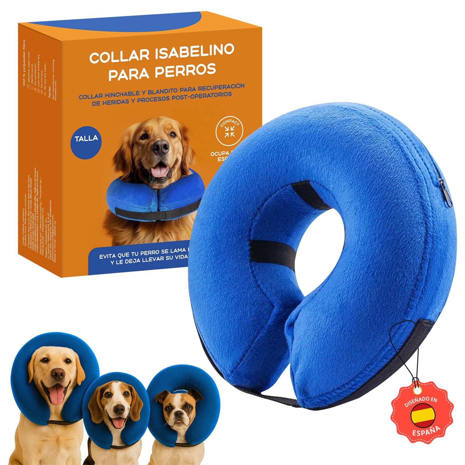 Collar Isabelino Inflable