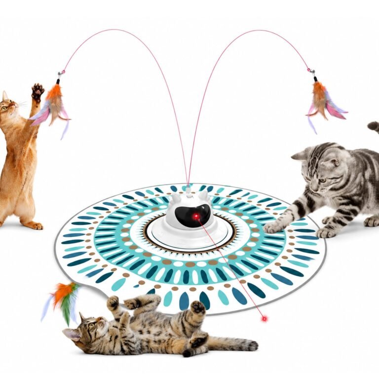 Mejores juguetes láser interactivos para gatos