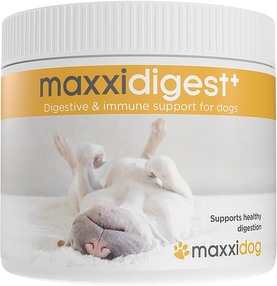 maxxipaws maxxidigest+ Prebioticos y Probioticos para Perros