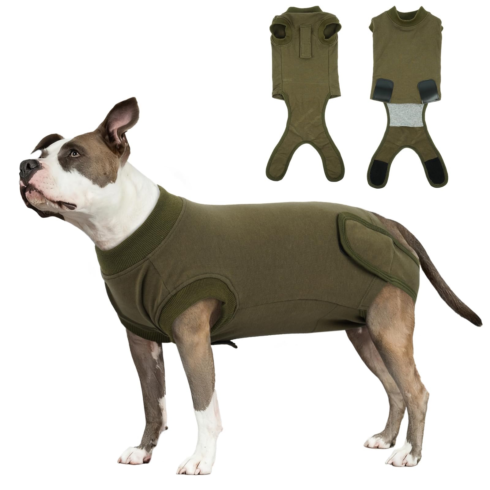 3. Traje de Recuperacion con Bolsillo en el Vientre