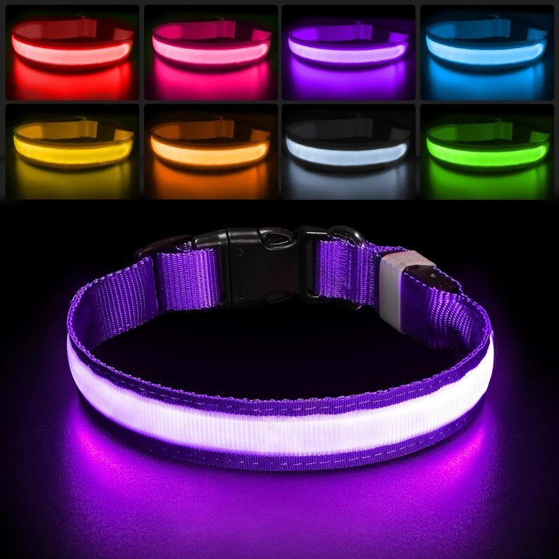 PcEoTllar Collar LED Impermeable