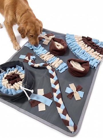 Alfombra olfativa compacta para perros pequenos