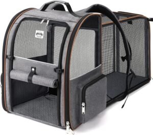 Transportin Gato Extensible con 4 Entradas