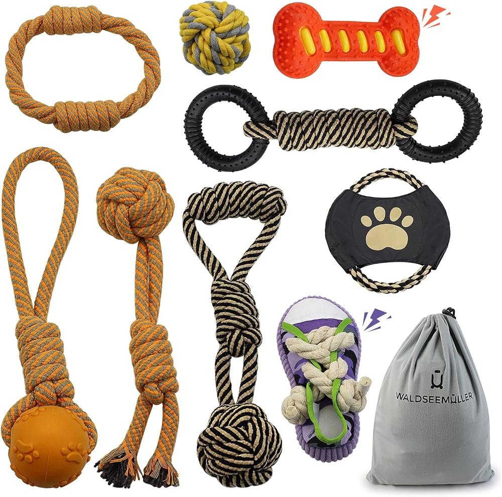 Waldseemüller Pack de 9 Juguetes para Perros