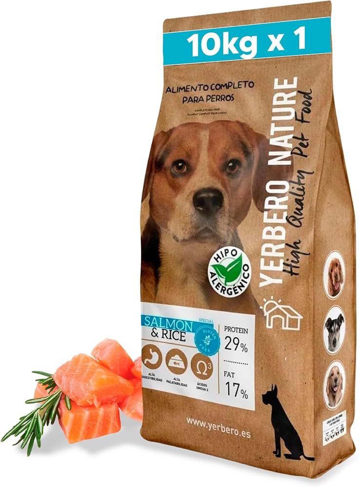 Yerbero Nature Salmon & Rice, sin Gluten