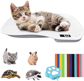 Bascula digital LCD para mascotas pequenas