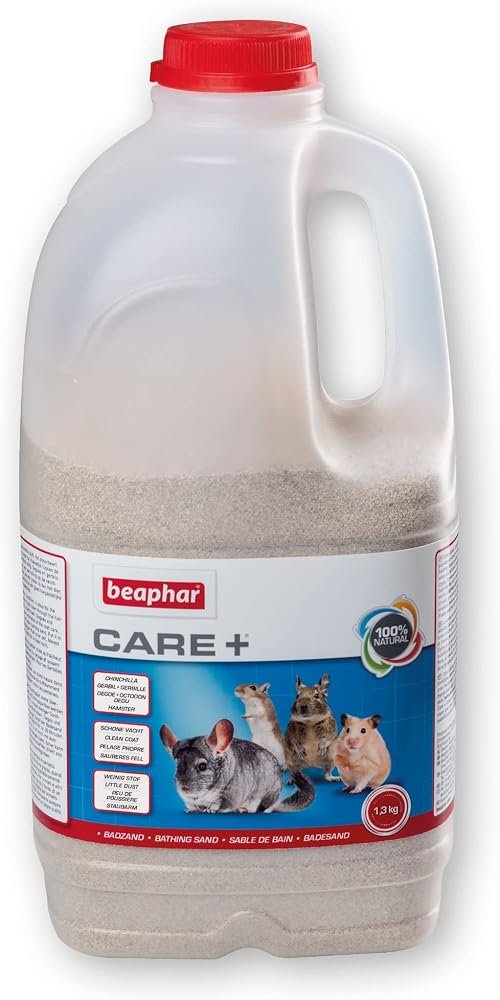 Beaphar Care+ Arena de Baño para Chinchillas