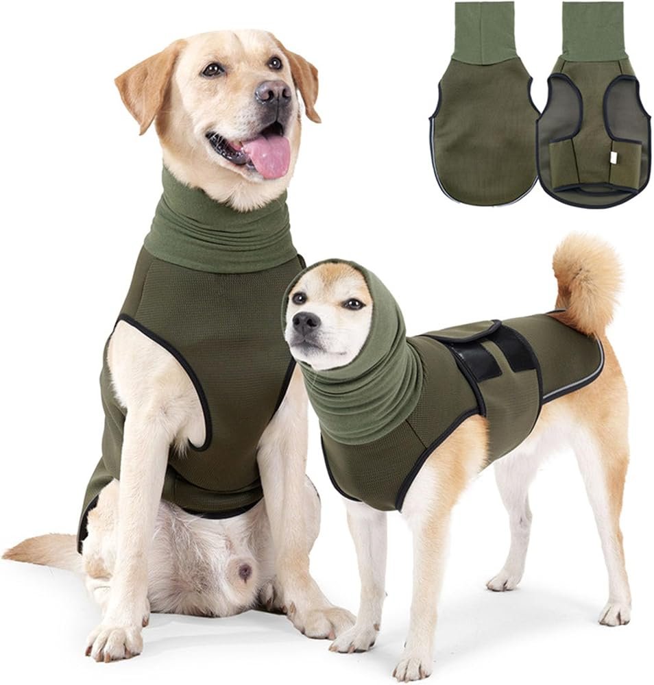 Chaleco calmante transpirable antiestres para perros
