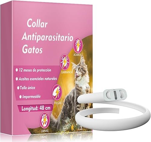 Collar Antipulgas Natural para Gatos