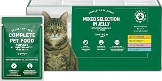 By Amazon alimento húmedo completo sin cereales para gatos adultos