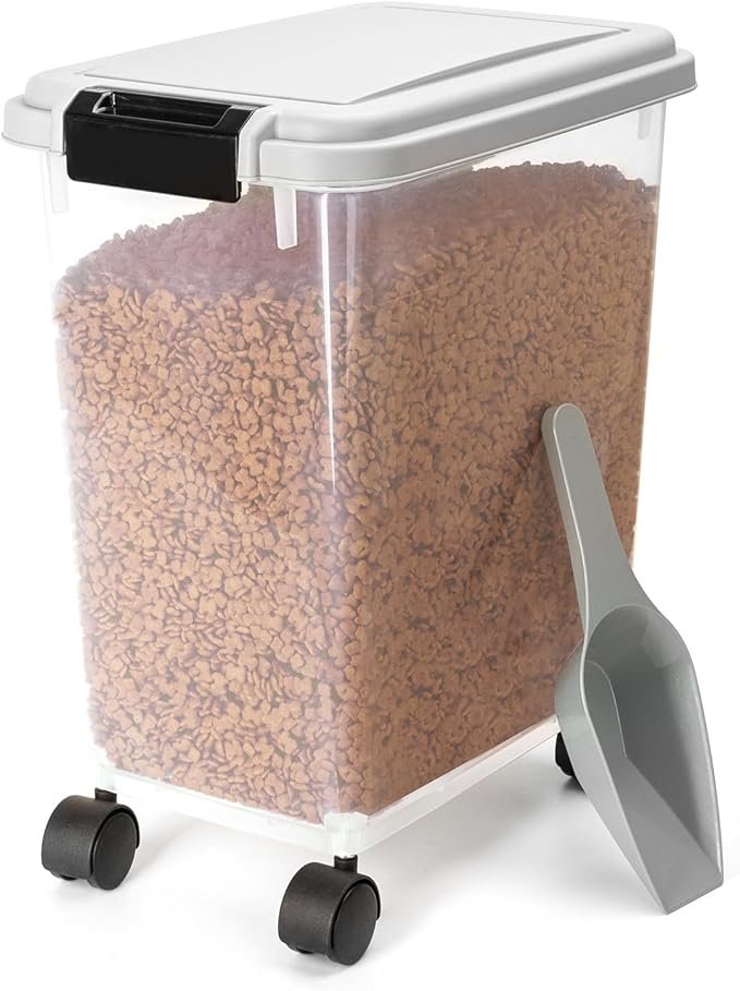 Nobleza contenedor de comida para mascotas 20 litros con ruedas