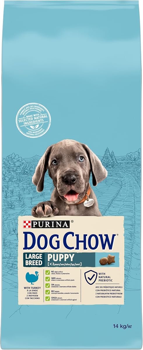 Dog Chow pienso para perros cachorro junior, bolsa de 14kg