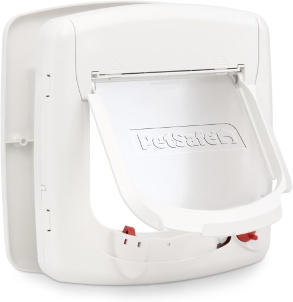 PetSafe Staywell Deluxe puerta para gatos con bloqueo de 4 posiciones