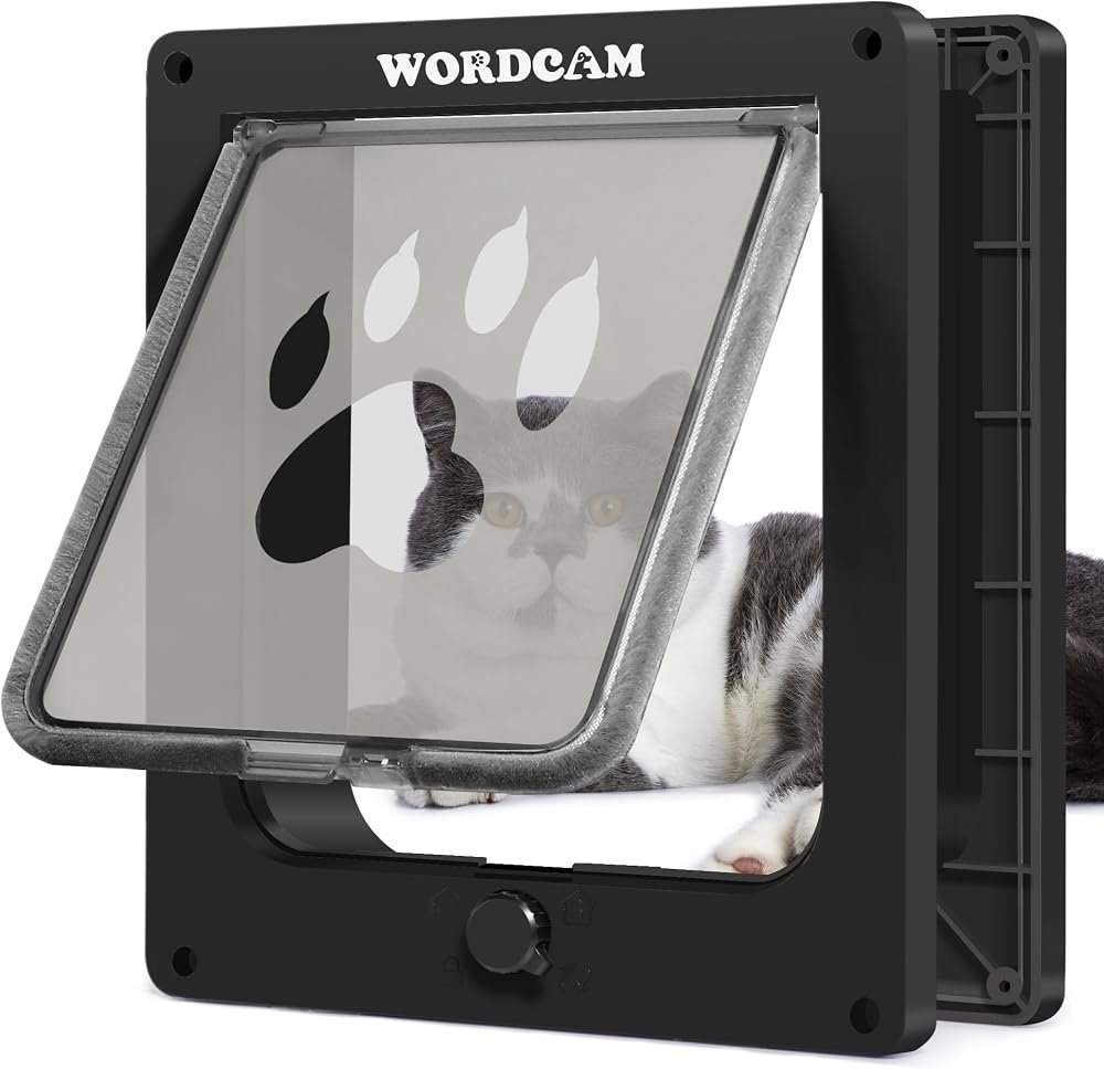 Puerta XL para gatos Wordcam para puertas grandes