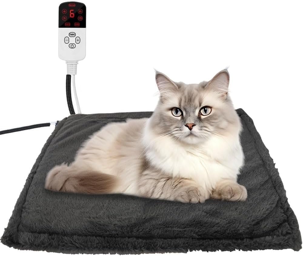 Voarge manta electrica para perros y gatos con 9 niveles de temperatura
