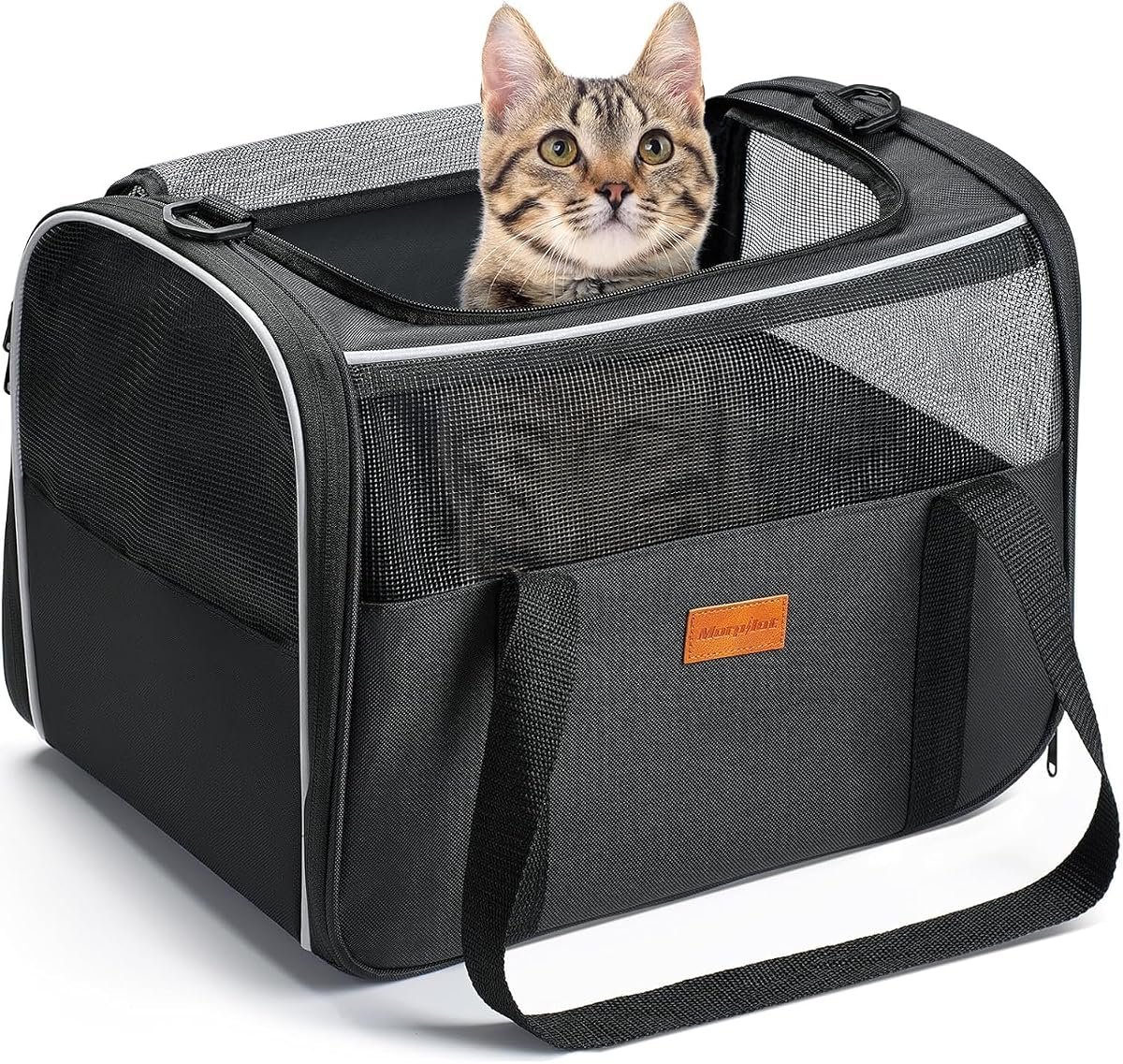 morpilot transportin blando con colchon para gatos