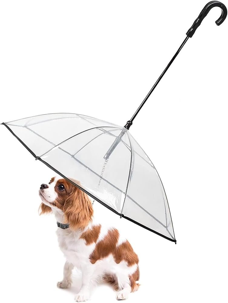 Lesypet paraguas ajustable para perros con correa