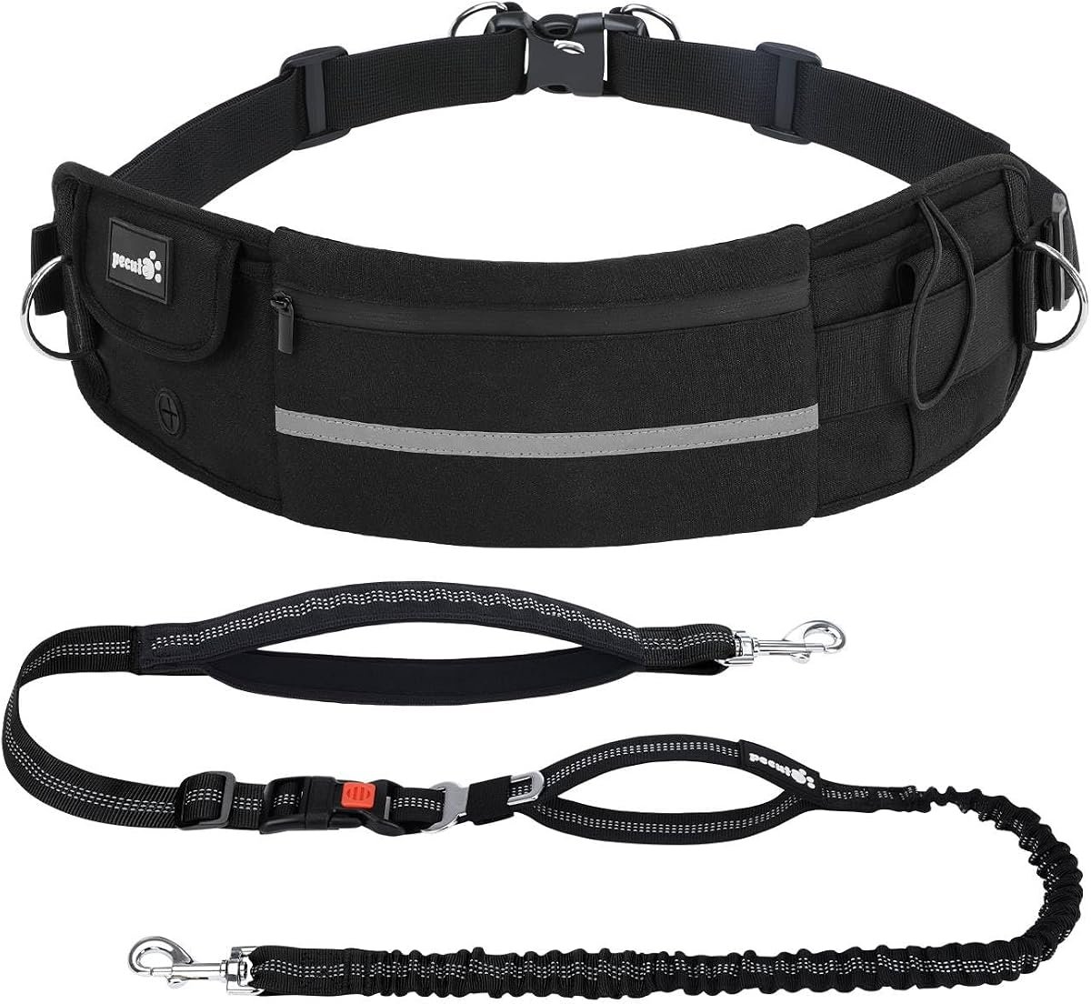 Pecute correa manos libres para correr con perro hasta 50kg