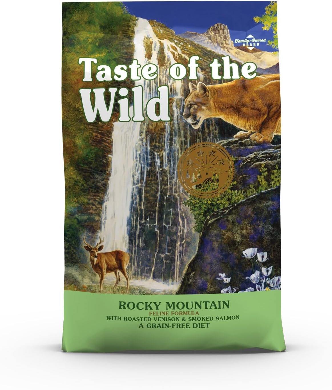 Taste of the Wild Rocky Mountain pienso para gatos con venado y salmón ahumado, 2kg