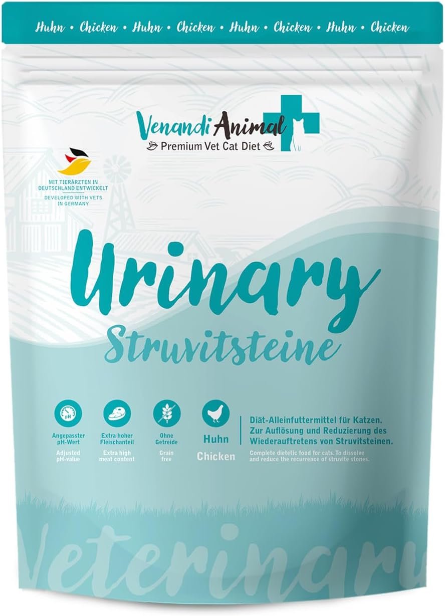 Venandi Animal Vet pienso veterinario Urinary para gatos con pollo, 1,5kg