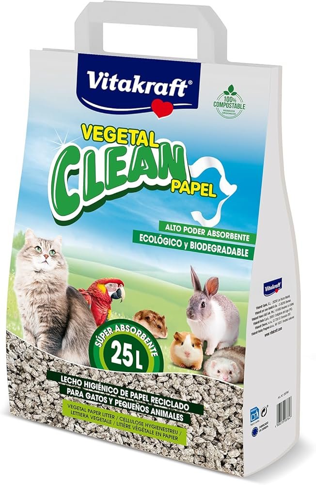 Vitakraft Vegetal Clean Papel Lecho Sanitario