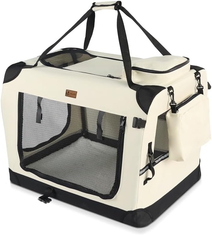 VOUNOT transportin con tira reflectante para gatos