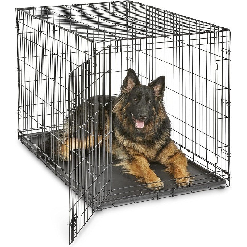 New World Jaula Plegable de Metal 122 cm