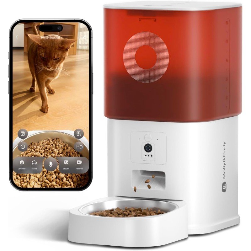 Comedero Automático con Cámara 6L