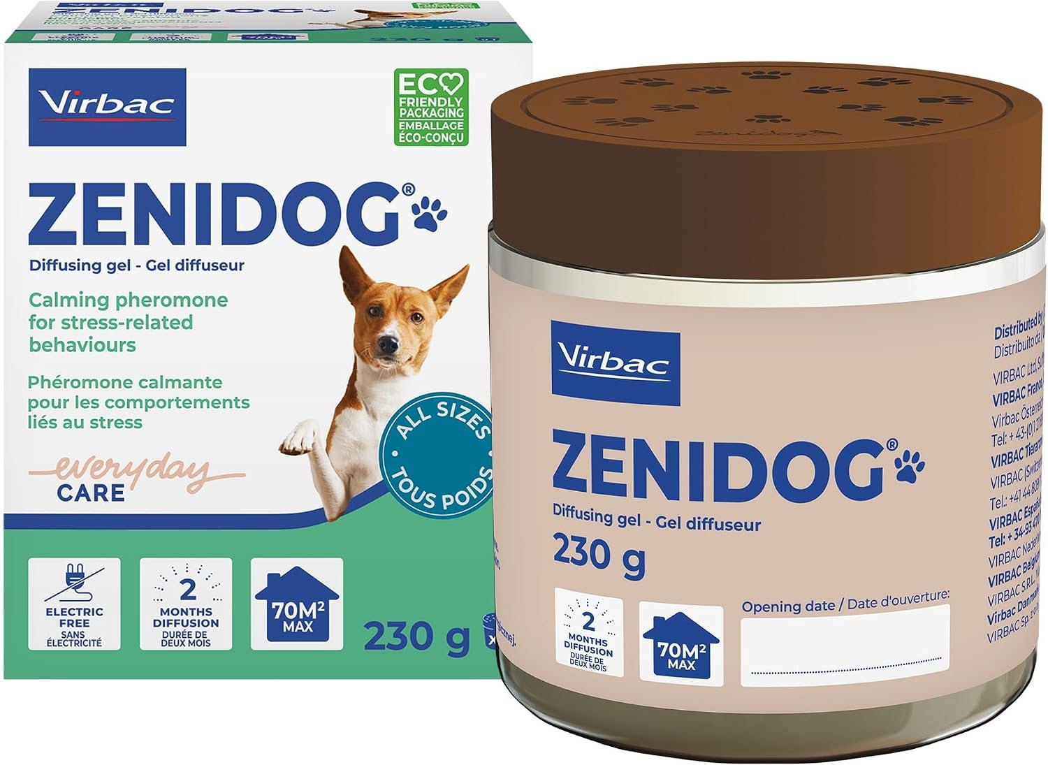 Virbac difusor de feromonas en gel para perros